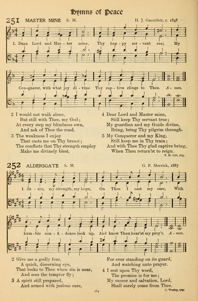 Hymns of Worship and Service (Chapel Ed., 4th ed.) page 188