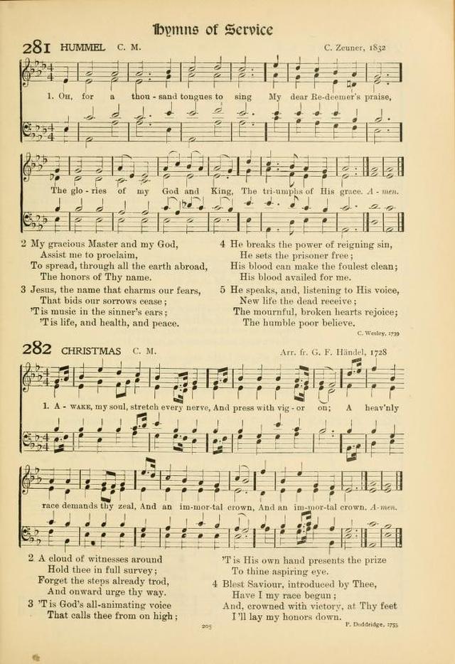 Hymns of Worship and Service (Chapel Ed., 4th ed.) page 209
