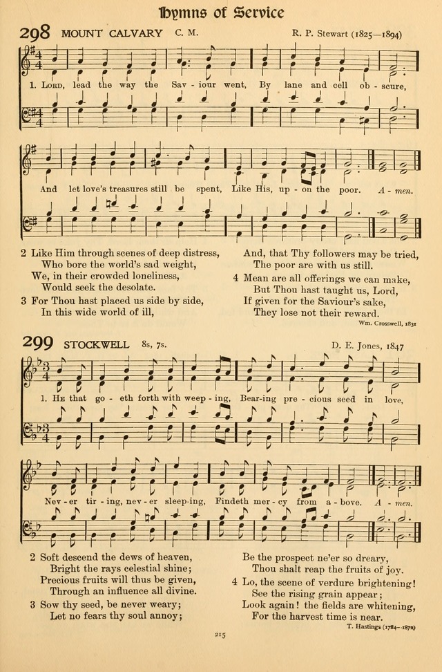 Hymns of Worship and Service (Chapel Ed., 4th ed.) page 219