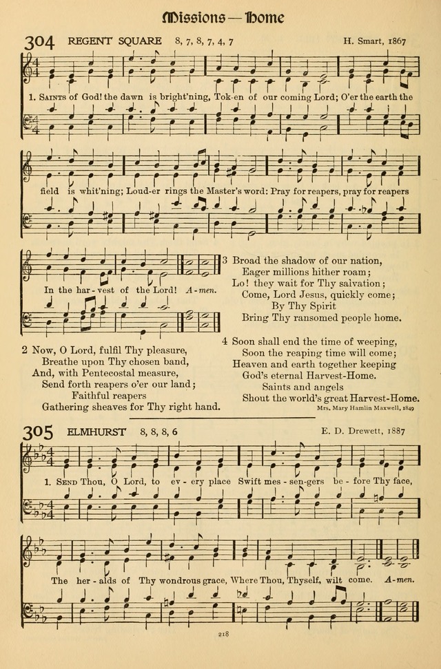 Hymns of Worship and Service (Chapel Ed., 4th ed.) page 222