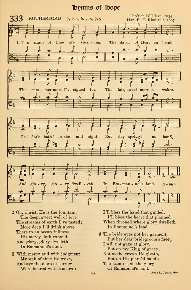 Hymns of Worship and Service (Chapel Ed., 4th ed.) page 247
