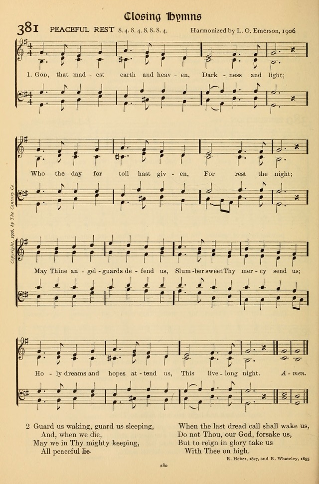 Hymns of Worship and Service (Chapel Ed., 4th ed.) page 284