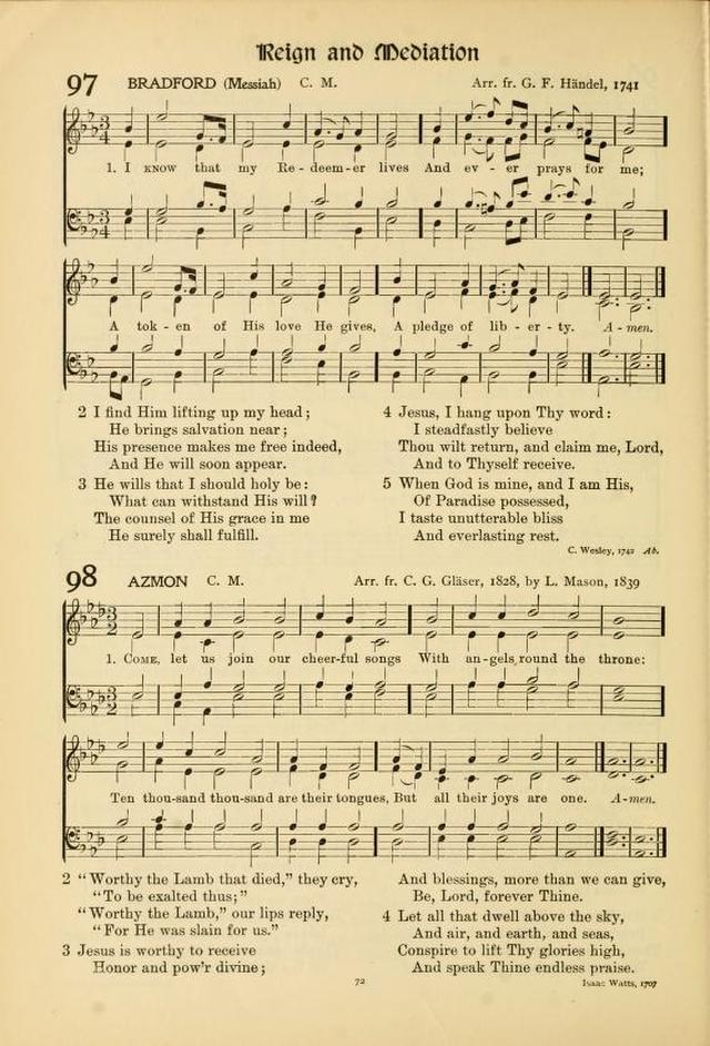 Hymns of Worship and Service (Chapel Ed., 4th ed.) page 74