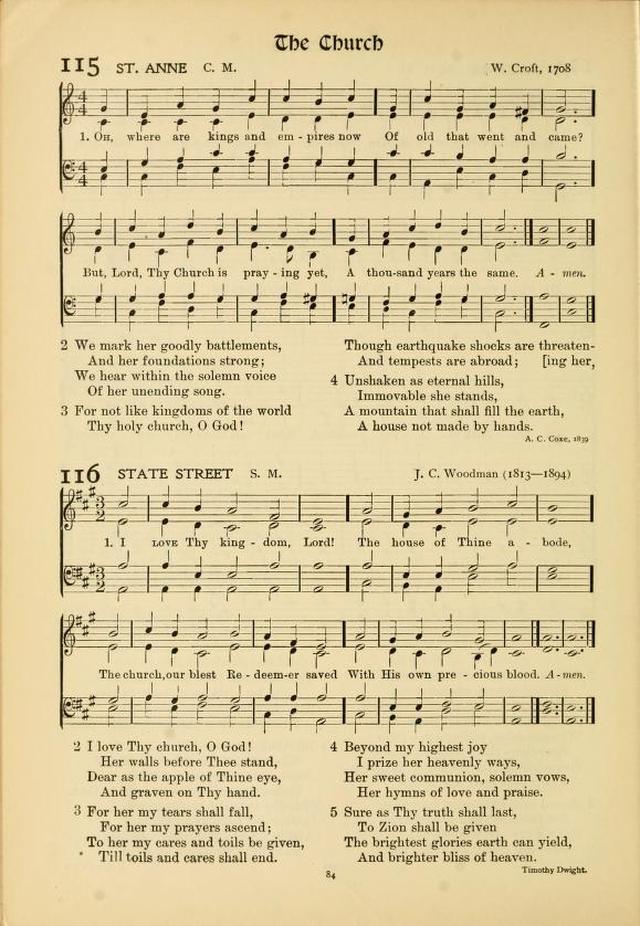 Hymns of Worship and Service (Chapel Ed., 4th ed.) page 86