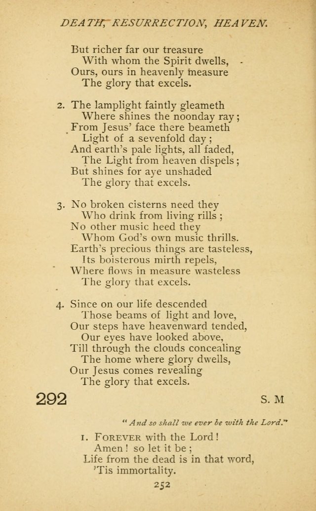 Hymnal of the Presbyterian Church in Canada page 252