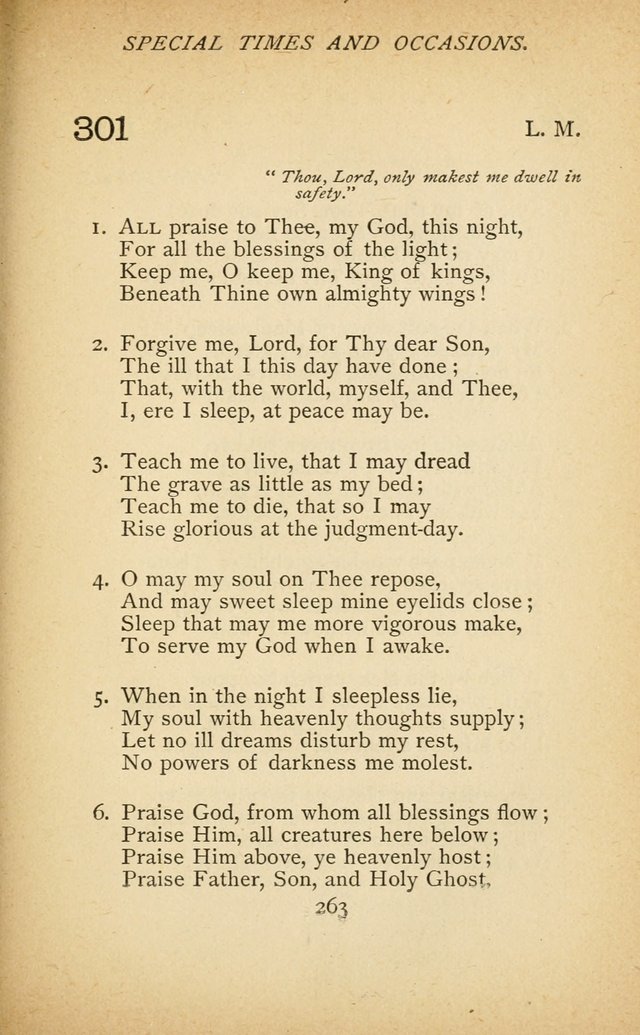 Hymnal of the Presbyterian Church in Canada page 263