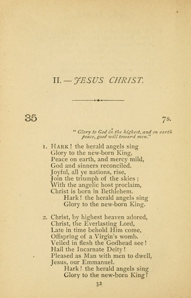 Hymnal of the Presbyterian Church in Canada page 32