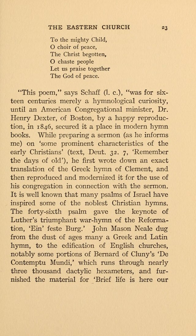 Hymns and Poetry of the Eastern Church page 10