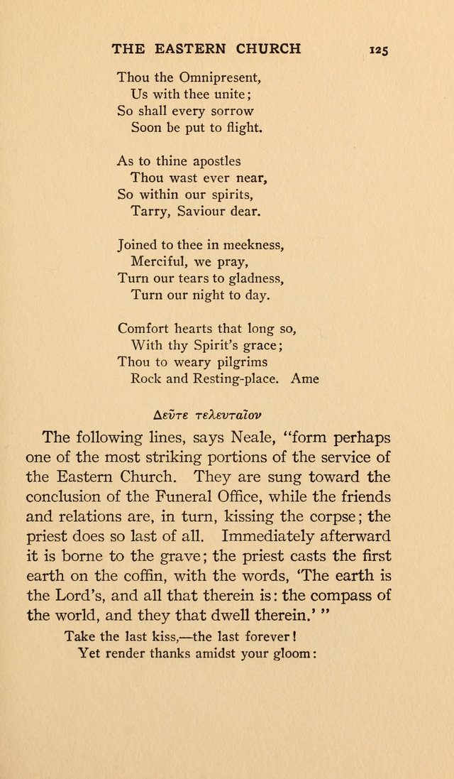 Hymns and Poetry of the Eastern Church page 120