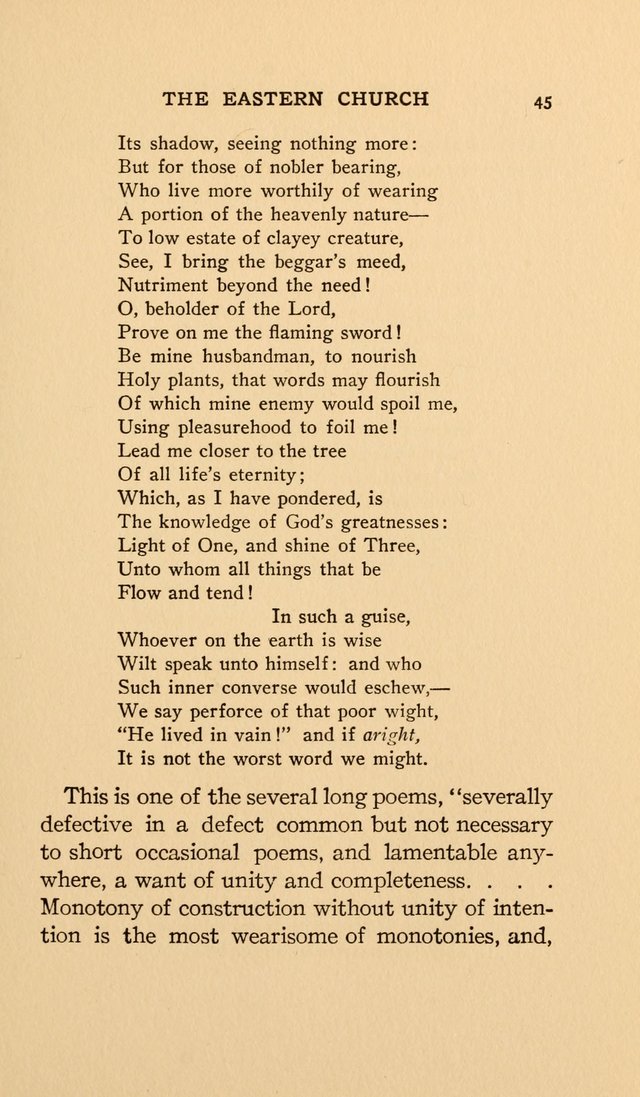 Hymns and Poetry of the Eastern Church page 32