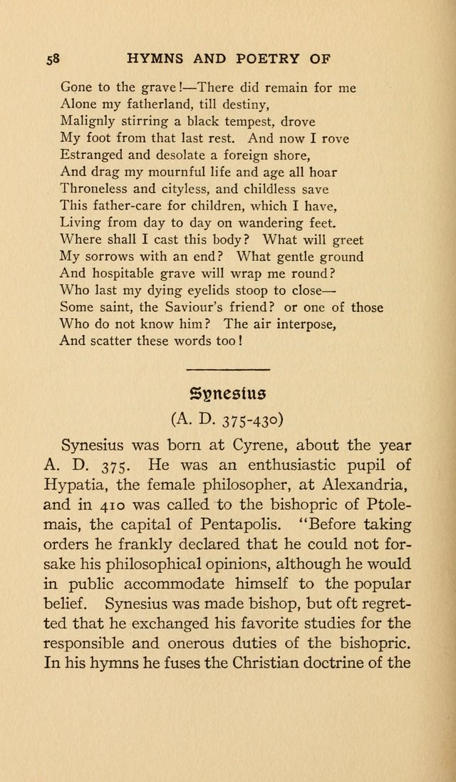 Hymns and Poetry of the Eastern Church page 45