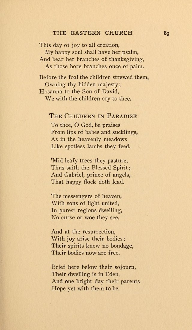 Hymns and Poetry of the Eastern Church page 80