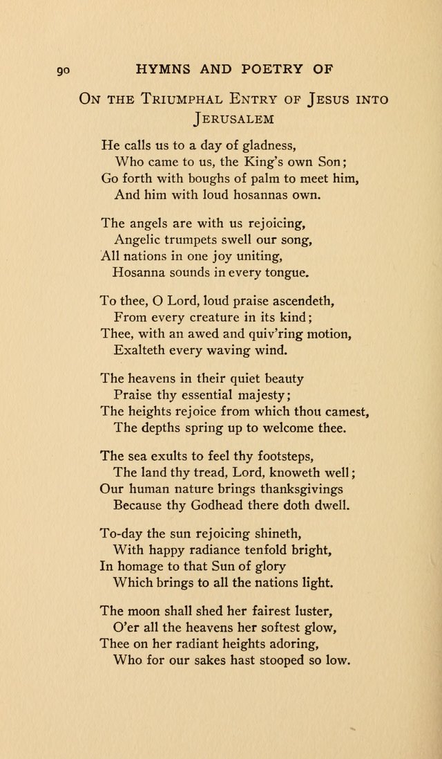 Hymns and Poetry of the Eastern Church page 81