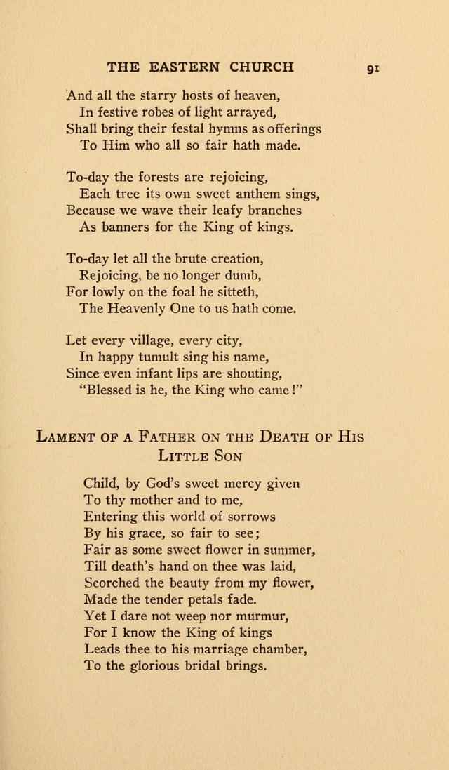 Hymns and Poetry of the Eastern Church page 82