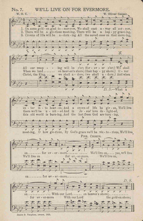 Heavenly Praises: for Sunday-schools, singing-schools, revivals, conventions and general use in Christian work and worship page 10