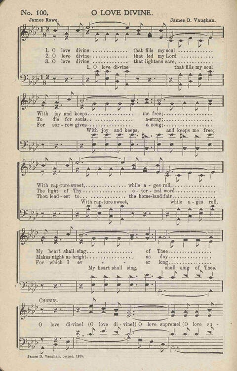 Heavenly Praises: for Sunday-schools, singing-schools, revivals, conventions and general use in Christian work and worship page 103