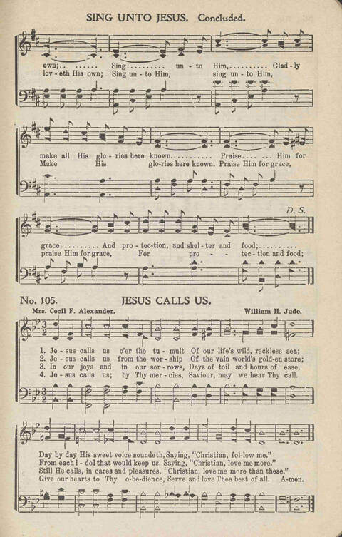 Heavenly Praises: for Sunday-schools, singing-schools, revivals, conventions and general use in Christian work and worship page 108
