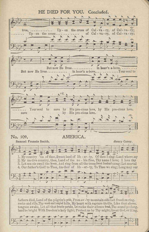 Heavenly Praises: for Sunday-schools, singing-schools, revivals, conventions and general use in Christian work and worship page 112