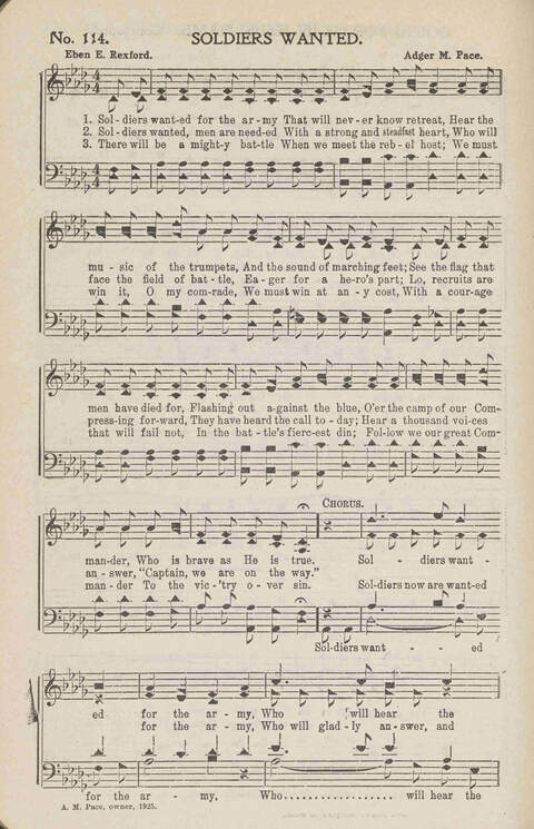 Heavenly Praises: for Sunday-schools, singing-schools, revivals, conventions and general use in Christian work and worship page 121