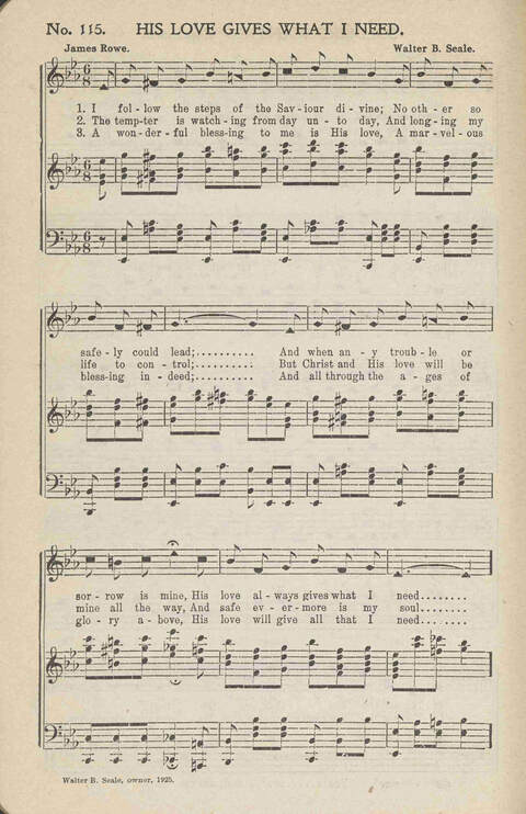 Heavenly Praises: for Sunday-schools, singing-schools, revivals, conventions and general use in Christian work and worship page 123