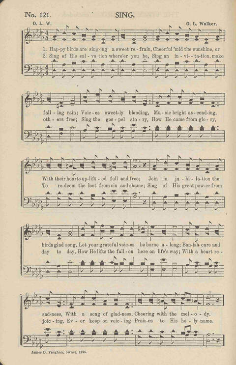Heavenly Praises: for Sunday-schools, singing-schools, revivals, conventions and general use in Christian work and worship page 135