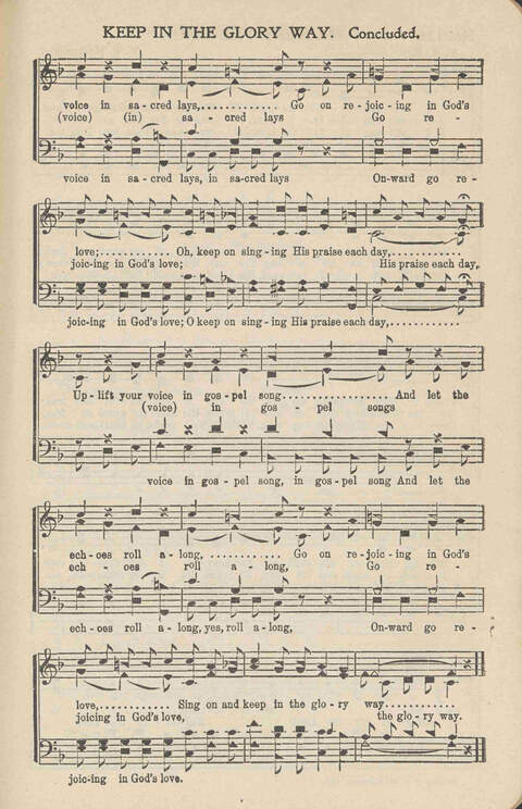 Heavenly Praises: for Sunday-schools, singing-schools, revivals, conventions and general use in Christian work and worship page 138
