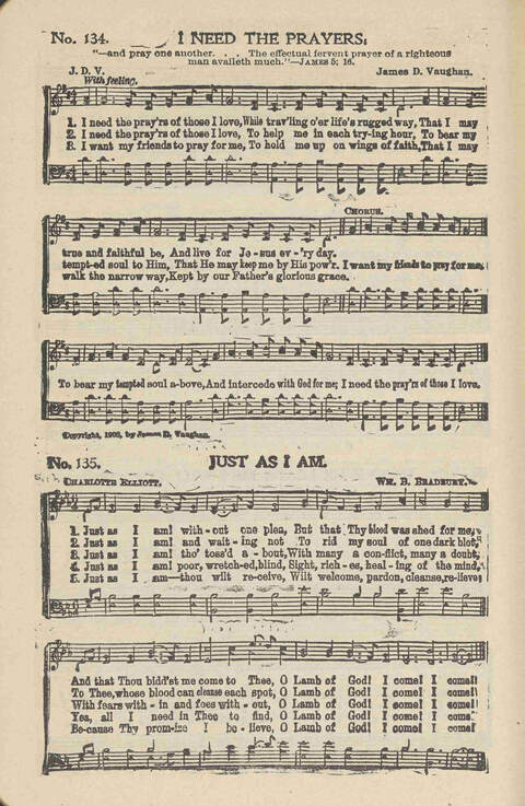Heavenly Praises: for Sunday-schools, singing-schools, revivals, conventions and general use in Christian work and worship page 149