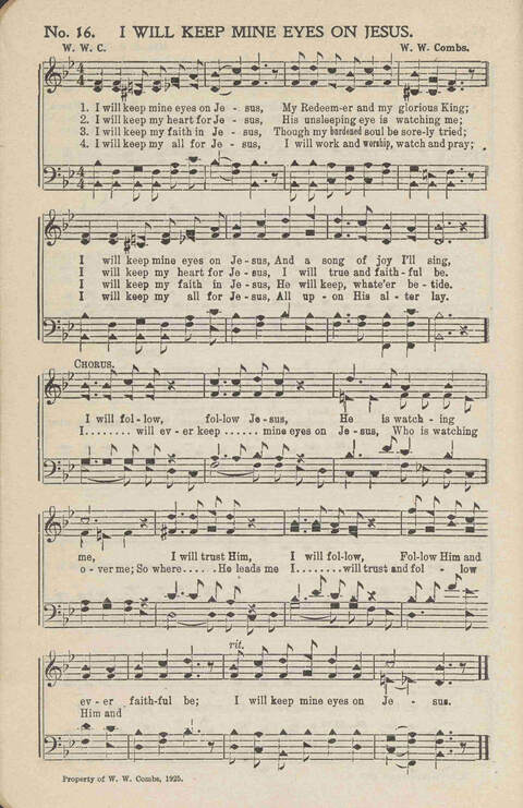 Heavenly Praises: for Sunday-schools, singing-schools, revivals, conventions and general use in Christian work and worship page 19