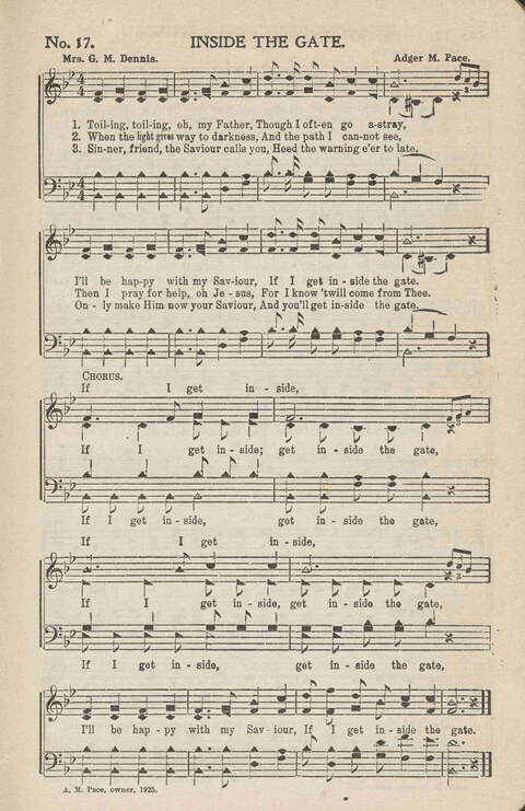 Heavenly Praises: for Sunday-schools, singing-schools, revivals, conventions and general use in Christian work and worship page 20