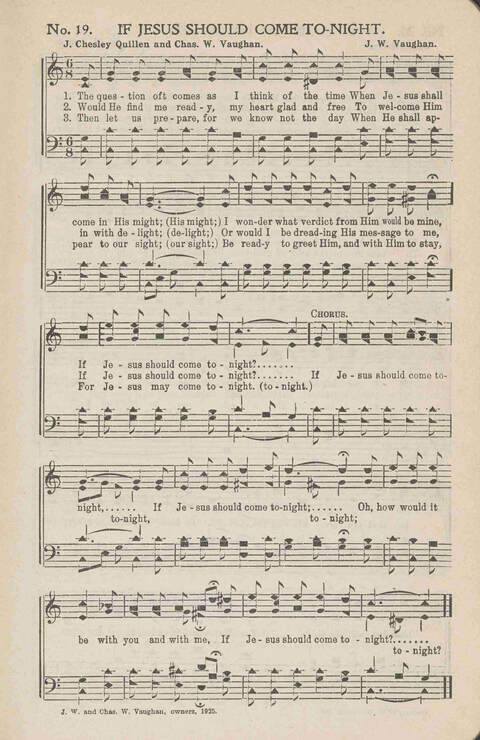 Heavenly Praises: for Sunday-schools, singing-schools, revivals, conventions and general use in Christian work and worship page 22