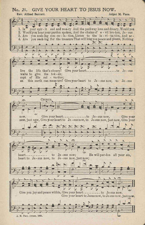 Heavenly Praises: for Sunday-schools, singing-schools, revivals, conventions and general use in Christian work and worship page 24