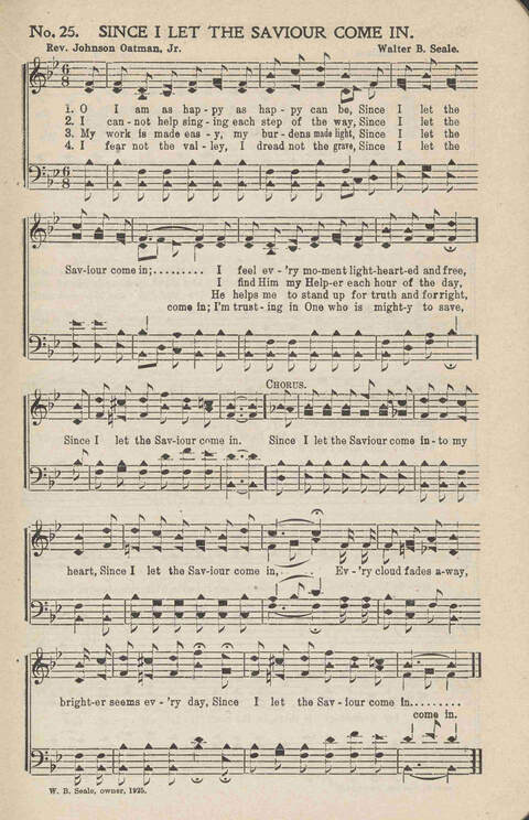 Heavenly Praises: for Sunday-schools, singing-schools, revivals, conventions and general use in Christian work and worship page 28