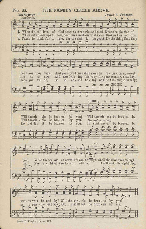 Heavenly Praises: for Sunday-schools, singing-schools, revivals, conventions and general use in Christian work and worship page 35