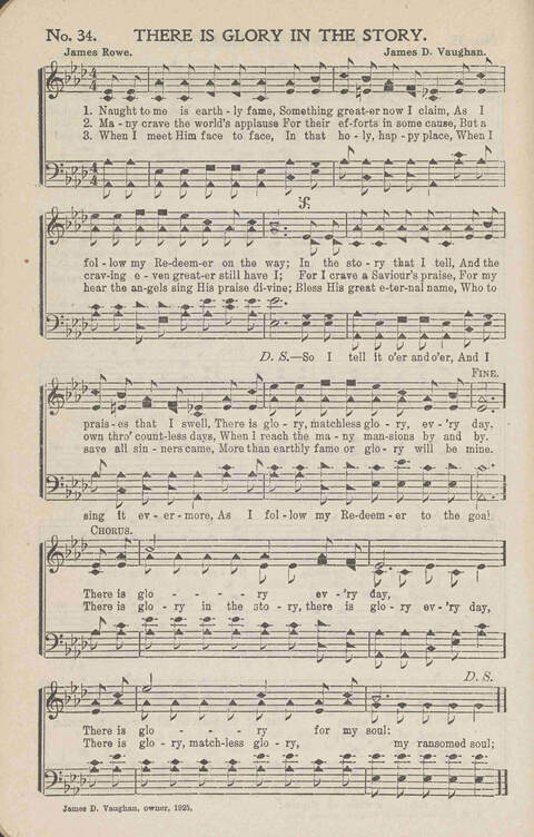 Heavenly Praises: for Sunday-schools, singing-schools, revivals, conventions and general use in Christian work and worship page 37