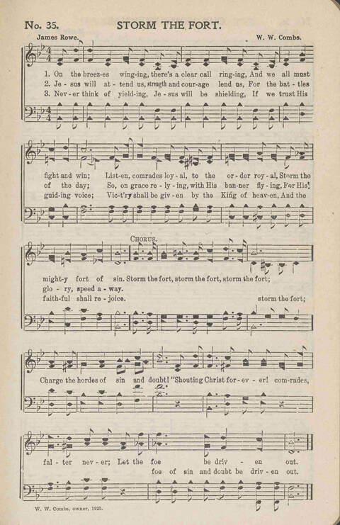 Heavenly Praises: for Sunday-schools, singing-schools, revivals, conventions and general use in Christian work and worship page 38