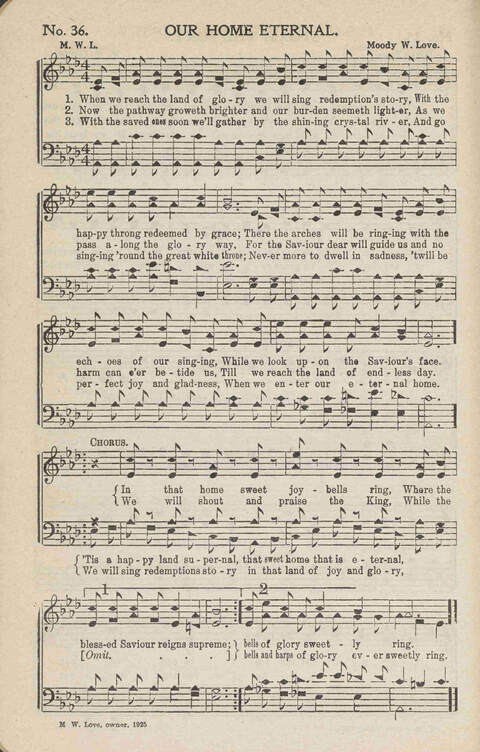 Heavenly Praises: for Sunday-schools, singing-schools, revivals, conventions and general use in Christian work and worship page 39