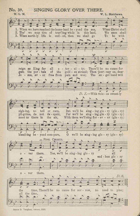 Heavenly Praises: for Sunday-schools, singing-schools, revivals, conventions and general use in Christian work and worship page 42