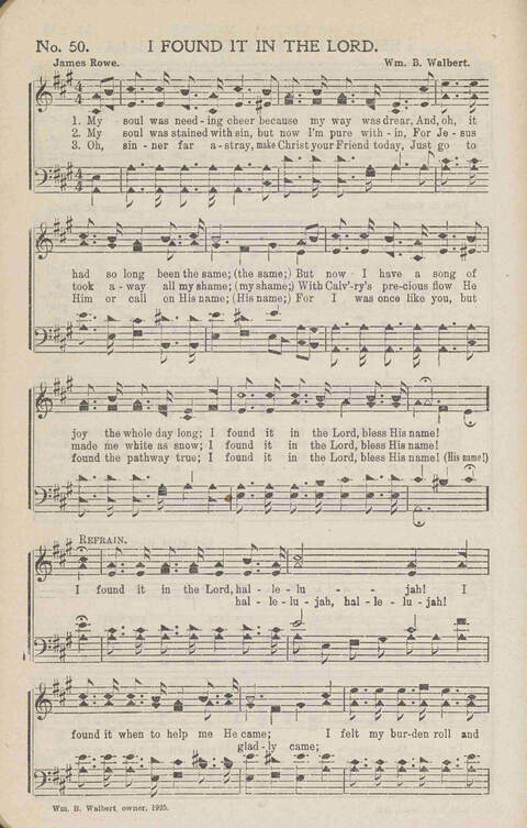 Heavenly Praises: for Sunday-schools, singing-schools, revivals, conventions and general use in Christian work and worship page 53