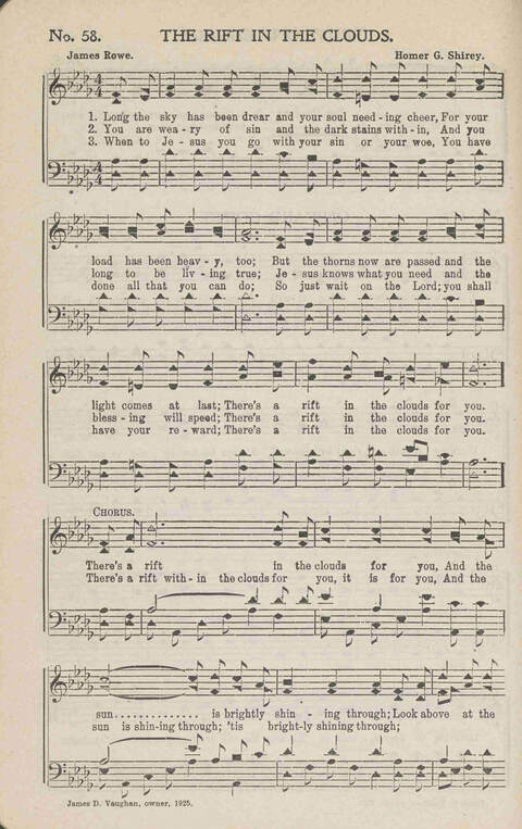 Heavenly Praises: for Sunday-schools, singing-schools, revivals, conventions and general use in Christian work and worship page 61