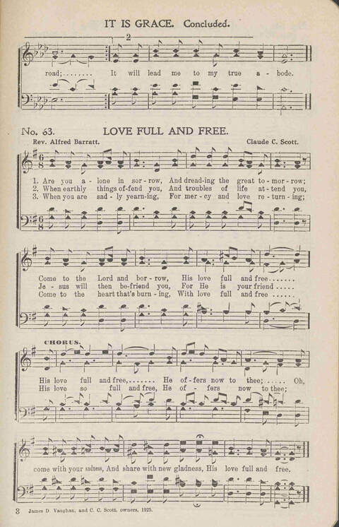 Heavenly Praises: for Sunday-schools, singing-schools, revivals, conventions and general use in Christian work and worship page 66