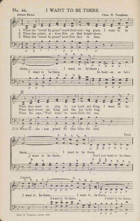 Heavenly Praises: for Sunday-schools, singing-schools, revivals, conventions and general use in Christian work and worship page 69