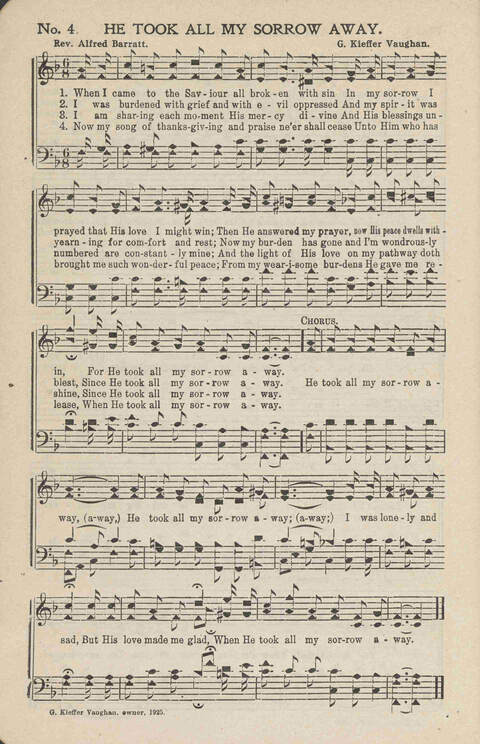 Heavenly Praises: for Sunday-schools, singing-schools, revivals, conventions and general use in Christian work and worship page 7