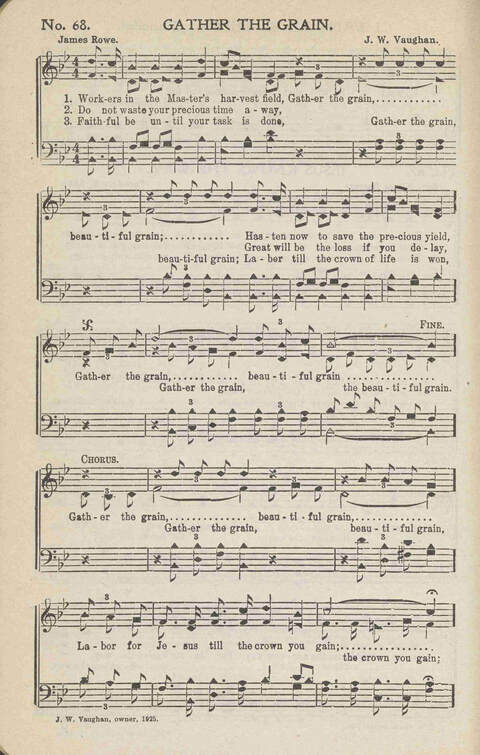 Heavenly Praises: for Sunday-schools, singing-schools, revivals, conventions and general use in Christian work and worship page 71