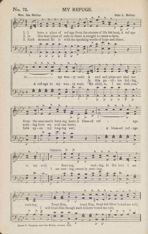 Heavenly Praises: for Sunday-schools, singing-schools, revivals, conventions and general use in Christian work and worship page 81