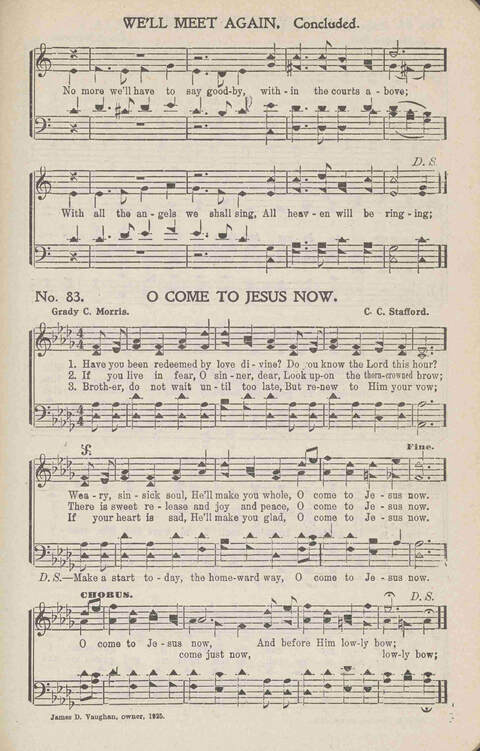 Heavenly Praises: for Sunday-schools, singing-schools, revivals, conventions and general use in Christian work and worship page 86