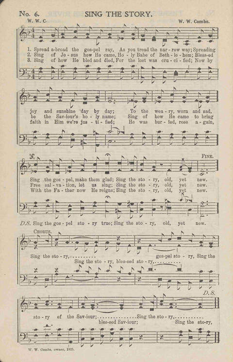 Heavenly Praises: for Sunday-schools, singing-schools, revivals, conventions and general use in Christian work and worship page 9