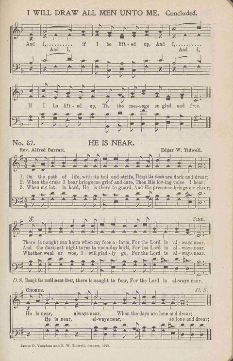 Heavenly Praises: for Sunday-schools, singing-schools, revivals, conventions and general use in Christian work and worship page 90