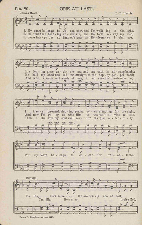 Heavenly Praises: for Sunday-schools, singing-schools, revivals, conventions and general use in Christian work and worship page 93