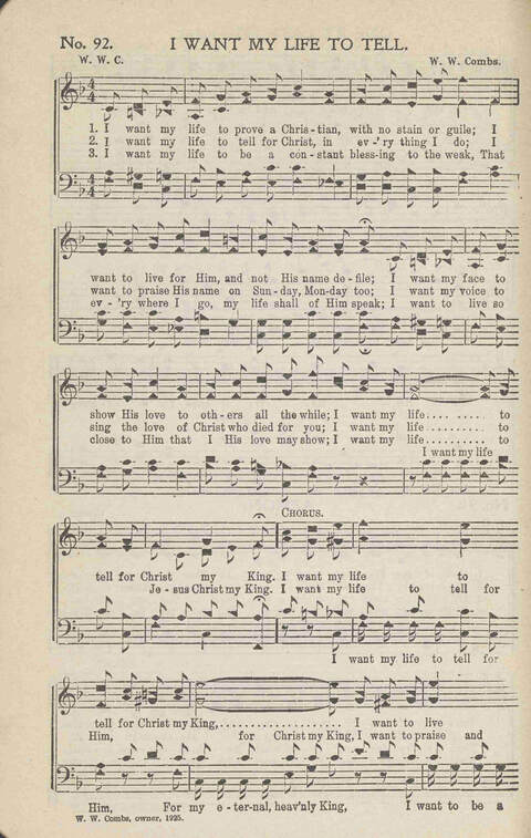 Heavenly Praises: for Sunday-schools, singing-schools, revivals, conventions and general use in Christian work and worship page 95