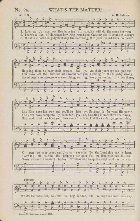 Heavenly Praises: for Sunday-schools, singing-schools, revivals, conventions and general use in Christian work and worship page 97